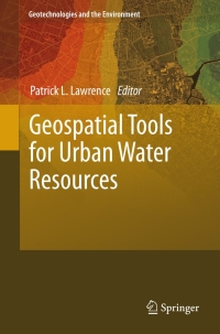 Titelbild: Geospatial Tools for Urban Water Resources 9789400747333