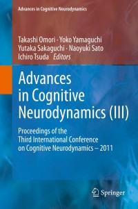 Immagine di copertina: Advances in Cognitive Neurodynamics (III) 9789400747913