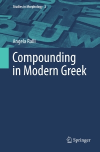 Cover image: Compounding in Modern Greek 9789400749597