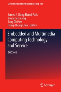 Immagine di copertina: Embedded and Multimedia Computing Technology and Service 9789400750753