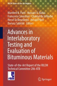 Cover image: Advances in Interlaboratory Testing and Evaluation of Bituminous Materials 9789400751033