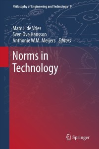 Cover image: Norms in Technology 9789400798168