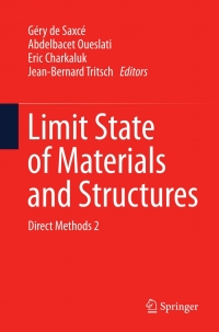 Cover image: Limit State of Materials and Structures 9789400754249