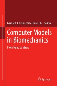 Cover image: Computer Models in Biomechanics 9789400754638