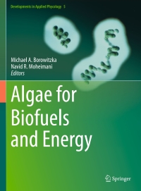 Cover image: Algae for Biofuels and Energy 9789400754782