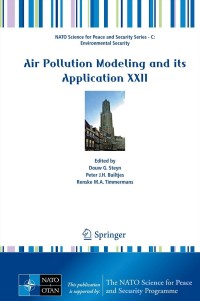 Cover image: Air Pollution Modeling and its Application XXII 9789400755765