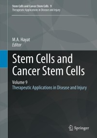 Cover image: Stem Cells and Cancer Stem Cells, Volume 9 9789400756441
