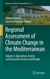 صورة الغلاف: Regional Assessment of Climate Change in the Mediterranean 9789400757714