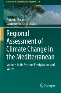 Imagen de portada: Regional Assessment of Climate Change in the Mediterranean 9789400757806