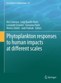 Titelbild: Phytoplankton responses to human impacts at different scales 1st edition 9789400757899