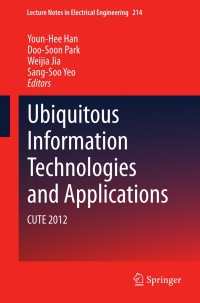 Imagen de portada: Ubiquitous Information Technologies and Applications 9789400758568