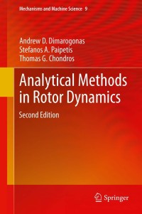 Imagen de portada: Analytical Methods in Rotor Dynamics 9789400759046