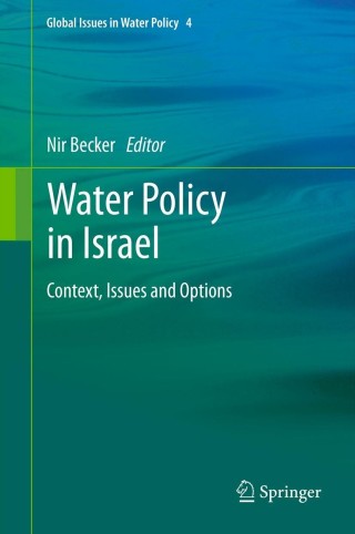 Imagen de portada: Water Policy in Israel 9789400759107