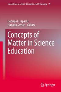Omslagafbeelding: Concepts of Matter in Science Education 9789400759138