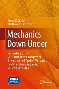 صورة الغلاف: Mechanics Down Under 9789400759671