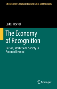 Cover image: The Economy of Recognition 9789400760578