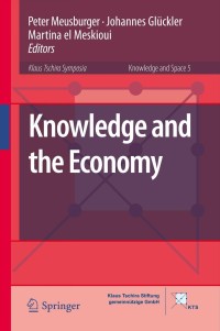 表紙画像: Knowledge and the Economy 9789400761308