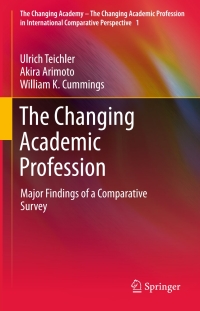 Omslagafbeelding: The Changing Academic Profession 9789400761544