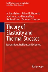 Cover image: Theory of Elasticity and Thermal Stresses 9789400763555