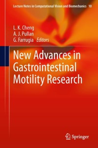 Cover image: New Advances in Gastrointestinal Motility Research 9789400765603