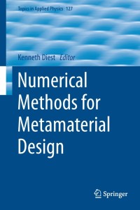 Cover image: Numerical Methods for Metamaterial Design 9789400766631