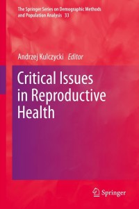 Cover image: Critical Issues in Reproductive Health 9789400767218