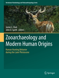 Immagine di copertina: Zooarchaeology and Modern Human Origins 9789400767652