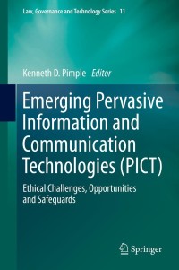 Cover image: Emerging Pervasive Information and Communication Technologies (PICT) 9789400768321