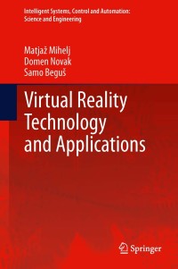 Imagen de portada: Virtual Reality Technology and Applications 9789400769090