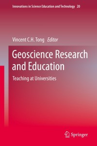 صورة الغلاف: Geoscience Research and Education 9789400769458