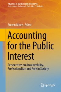 表紙画像: Accounting for the Public Interest 9789400770812