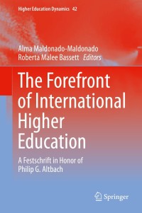 Imagen de portada: The Forefront of International Higher Education 9789400770843