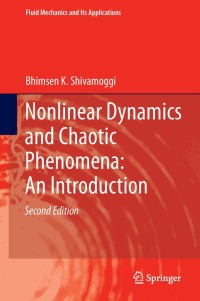 Imagen de portada: Nonlinear Dynamics and Chaotic Phenomena: An Introduction 2nd edition 9789400770935