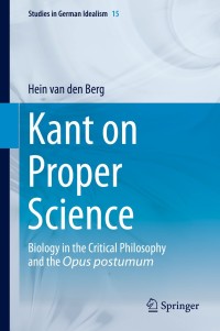 Imagen de portada: Kant on Proper Science 9789400771390