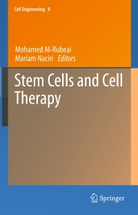 Cover image: Stem Cells and Cell Therapy 9789400771956