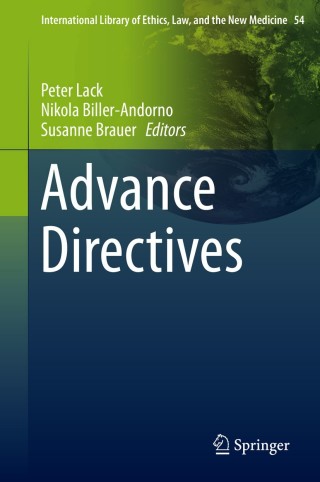 Cover image: Advance Directives 9789400773769