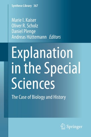 Cover image: Explanation in the Special Sciences 9789400775626