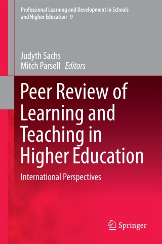 Cover image: Peer Review of Learning and Teaching in Higher Education 9789400776388