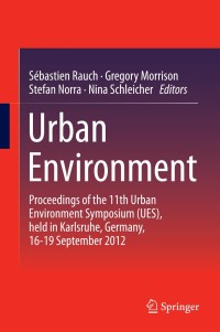 Cover image: Urban Environment 9789400777552