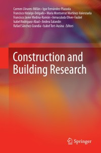 صورة الغلاف: Construction and Building Research 9789400777897