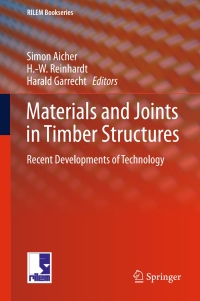 Cover image: Materials and Joints in Timber Structures 9789400778108