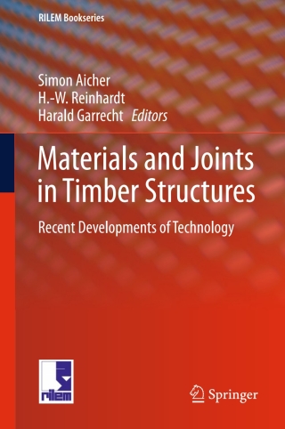 表紙画像: Materials and Joints in Timber Structures 9789400778108