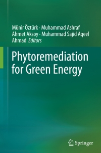 Titelbild: Phytoremediation for Green Energy 9789400778863