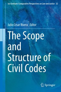 Imagen de portada: The Scope and Structure of Civil Codes 9789400779419