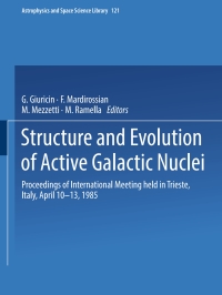 表紙画像: Structure and Evolution of Active Galactic Nuclei 9789027721556