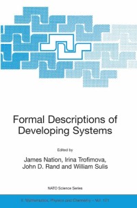 Cover image: Formal Descriptions of Developing Systems 1st edition 9781402015670