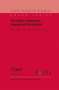 Imagen de portada: The Higher Education Managerial Revolution? 1st edition 9781402015755