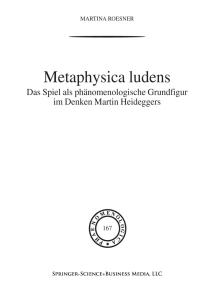 Cover image: Metaphysica Ludens 9781402012341