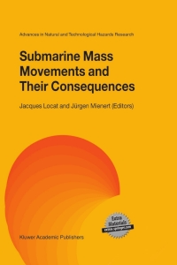 Cover image: Submarine Mass Movements and Their Consequences 1st edition 9781402012440