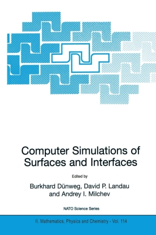 Cover image: Computer Simulations of Surfaces and Interfaces 1st edition 9781402014635